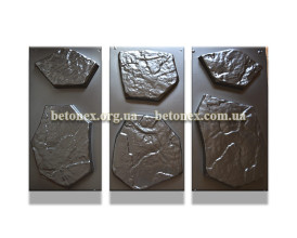 Форма тротуарної плитки КОД 2.15