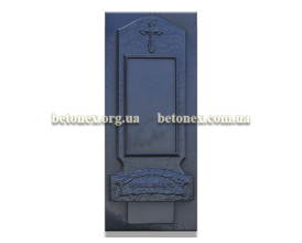 Форма стеллы памятника КОД 16.1.18